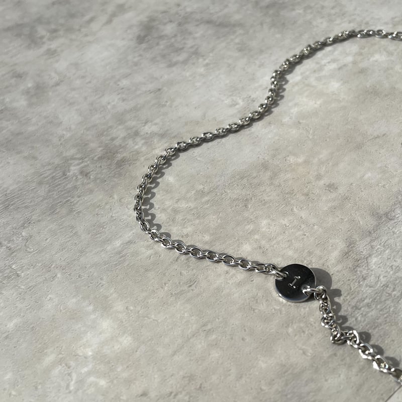 Full Metal Stopper Chain Necklace「MINI」 | 1ROOM