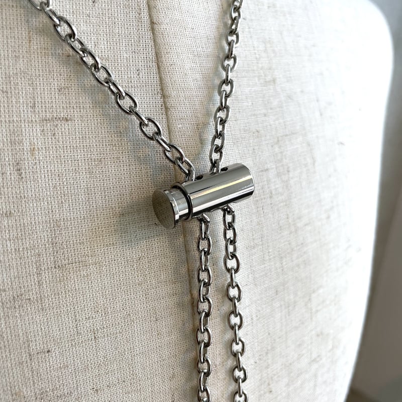 Full Metal Stopper Chain Necklace | 1ROOM TOKYO