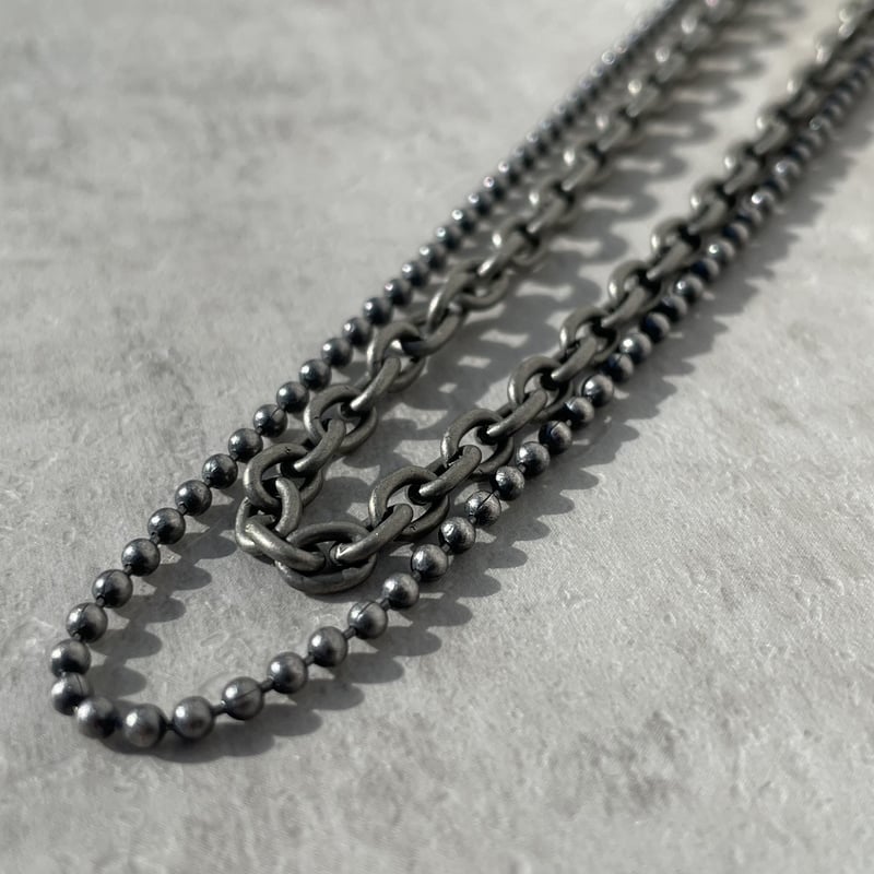 Vintage Style Double Chain Necklace | 1ROOM TOKYO