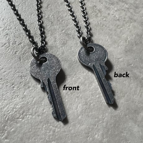 Aged Reversible Key Necklace