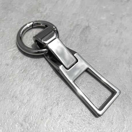 Oversize Zip Keyring