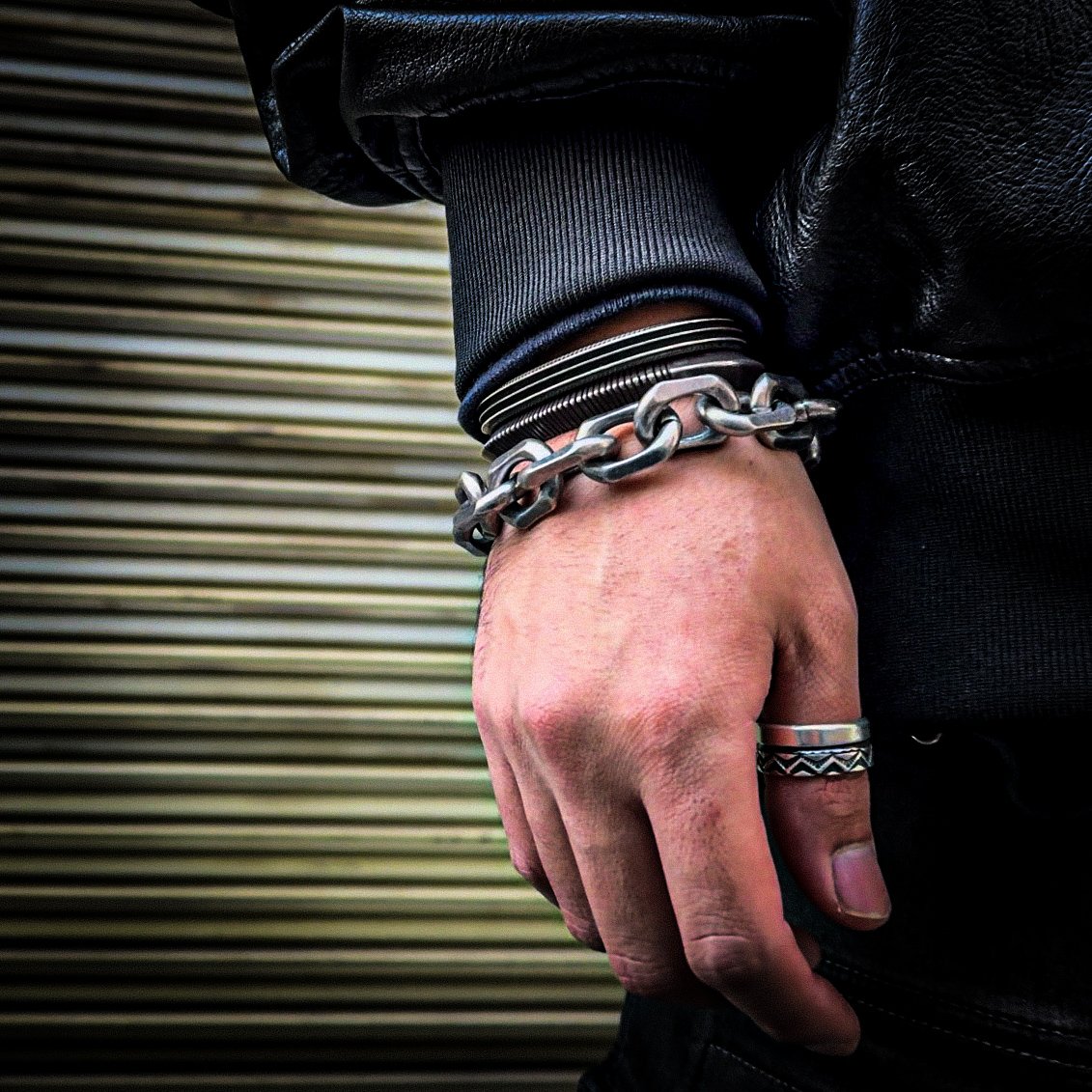 1ROOM TOKYO オーバーサイズエイジドブレスレット Aged Oversize Bracelet | 1ROOM TOKYO