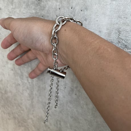 Full Metal Stopper Chain Bracelet