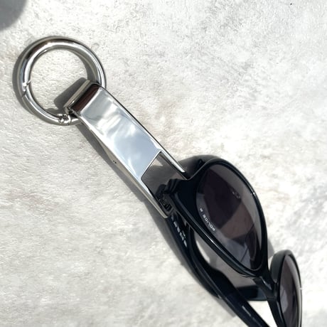 Oversize Zip Keyring