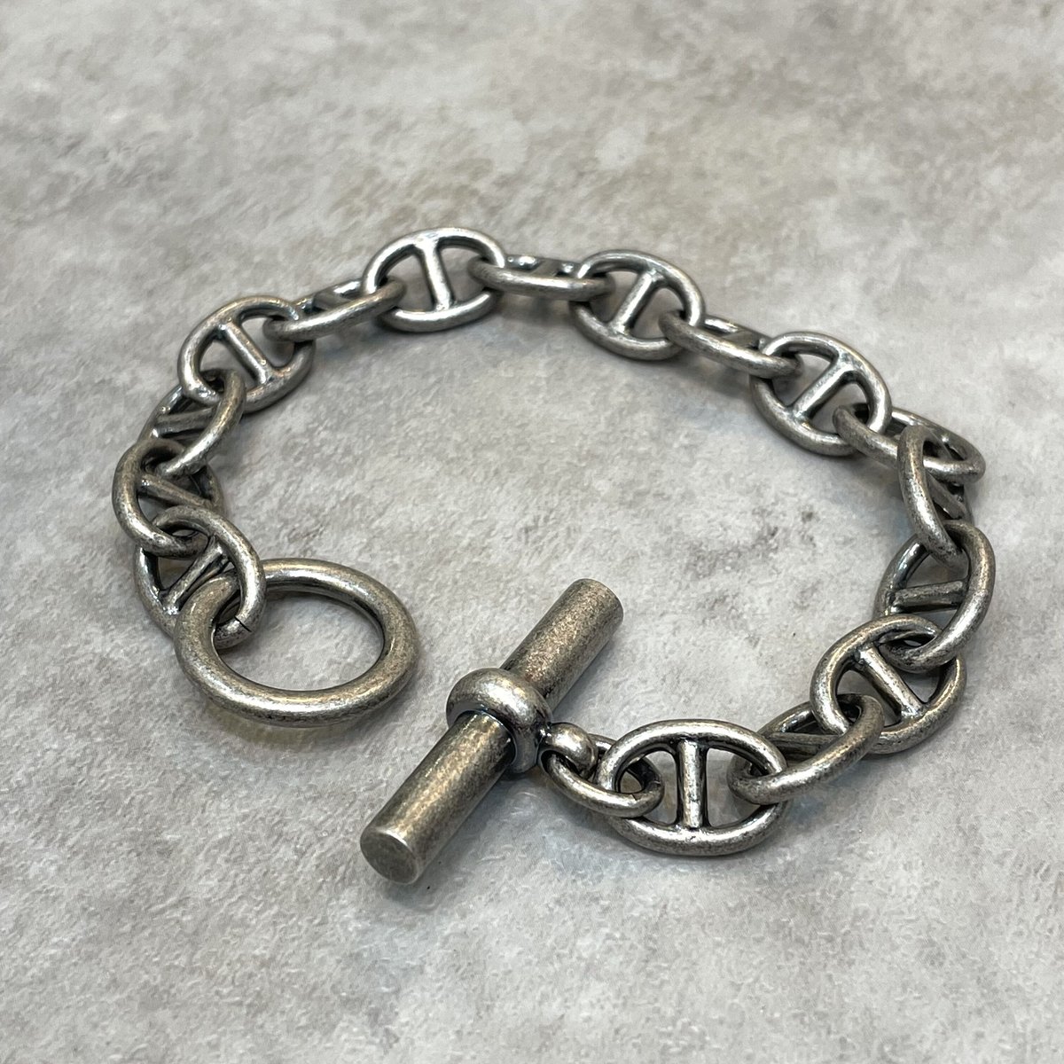 Aged Anchor Chain Bracelet MM | 1ROOM TOKYO