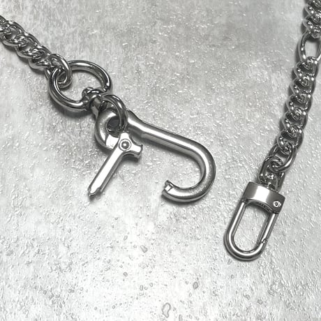 ２Way Figaro Wallet Chain Necklace