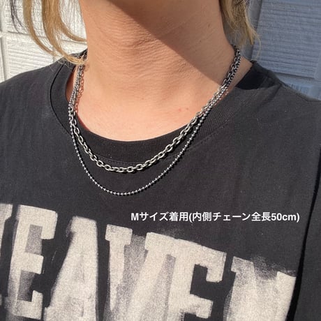 Vintage Style Double Chain Necklace