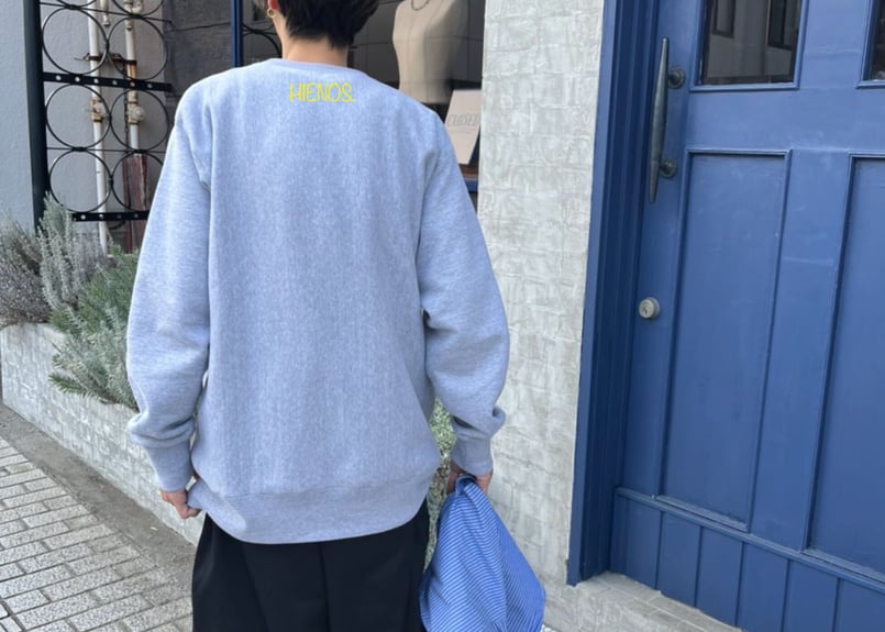 Heavy weight sweat shirt | HIENOS.