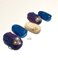 ［064］マーメイド×ブルーパープル