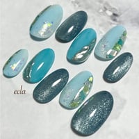 ［087］ブルーシェルネイル