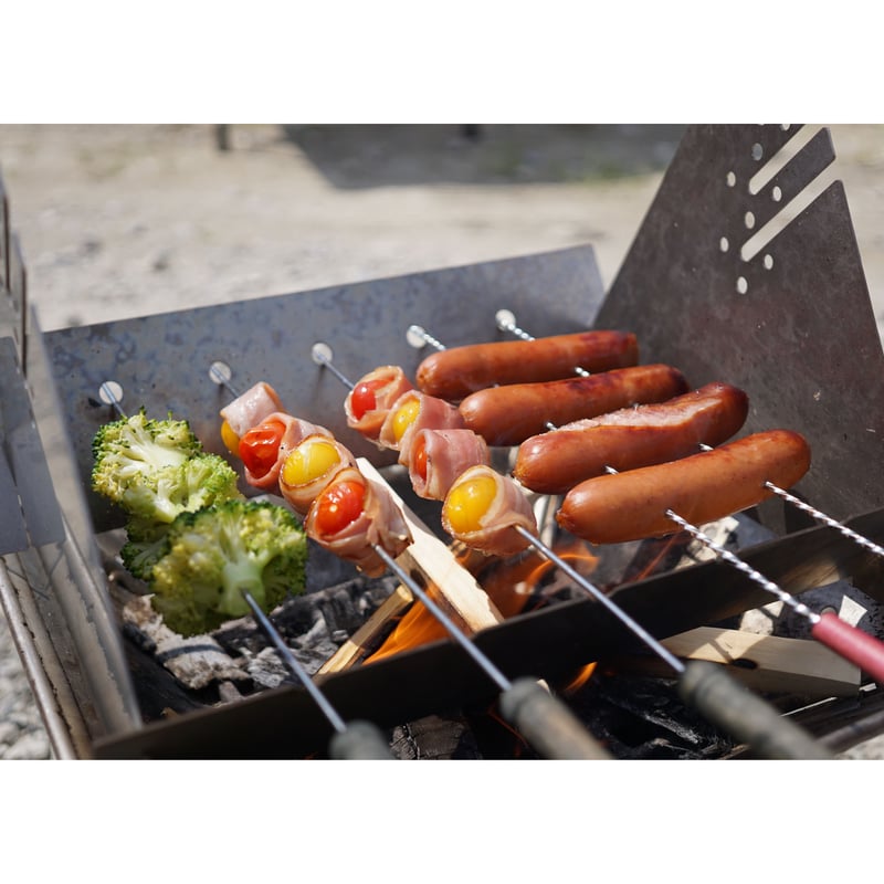 バーベキュー・調理用品 Samo バーベキュー・調理用品 Samo はさみ焼き網 合わせ焼き網