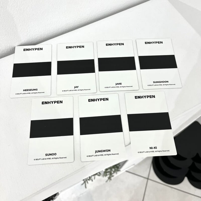ENHYPEN 未使用 シリアル ENHYPEN - ENHYPEN ANSWER WEVERSE 特典トレカ 6枚セットの通販