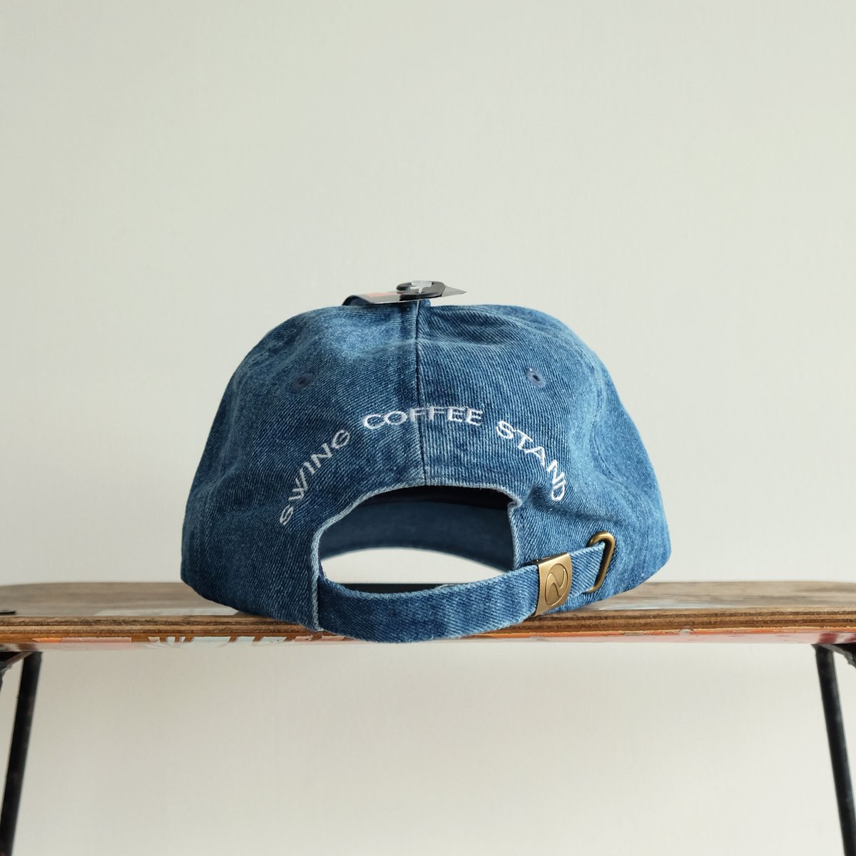OGロゴ刺繍キャップ(デニム) | swingcoffeestand's STORE