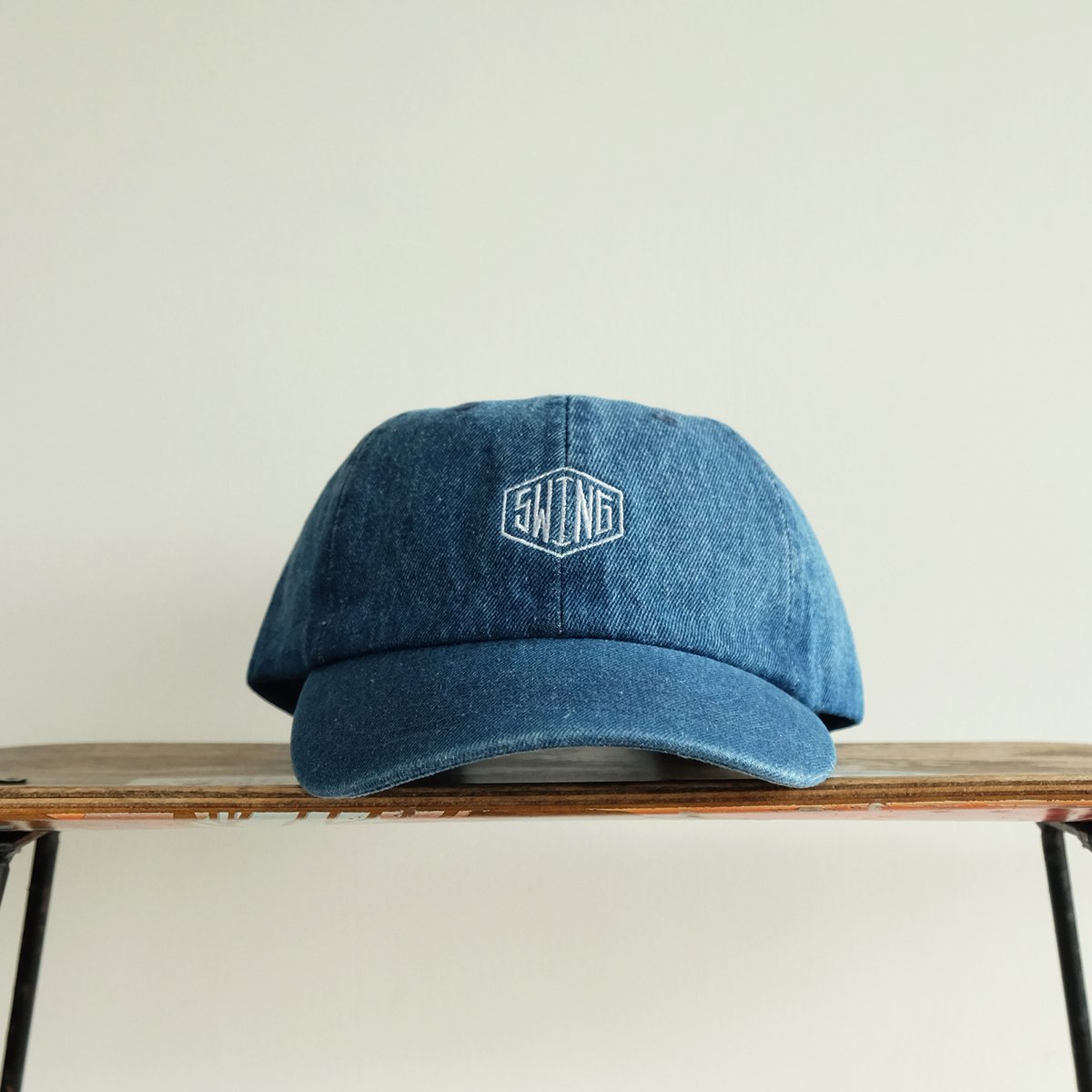 FACT 刺繍ロゴ デニムキャップ 2色展開】刺繍入り デニムキャップ「USA」 – 古着屋Top of the