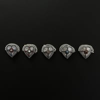 HEART MOTIF EMBROIDERY RING