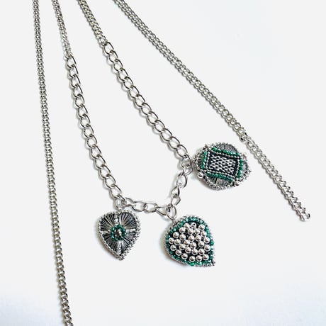 THREE MOTIF NECKLACE