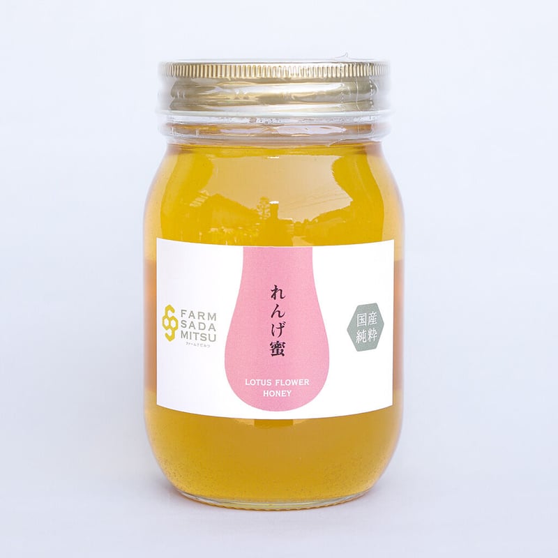 れんげ蜜(純国産レンゲはちみつ)600g | Farm Sadamitsu れんげ蜜(純国産レンゲはちみつ)600g | Farm Sadamitsu