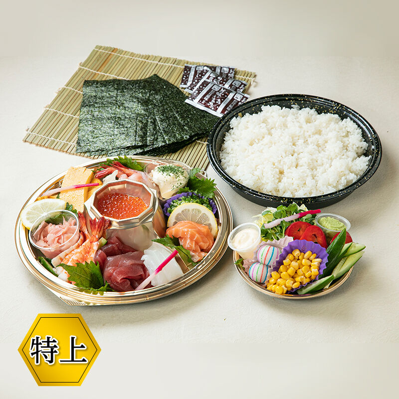 サワラ材　手巻き寿司セット 手巻き寿司セット。#寿しさがみや #sushi #手巻き寿司