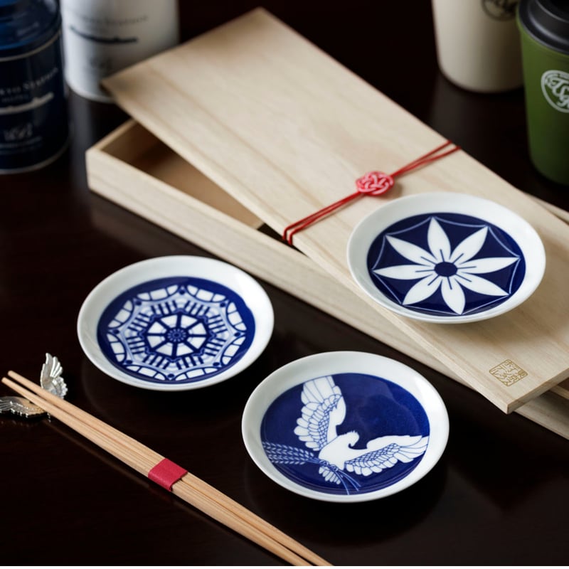 ✿節句祝膳にも✿ 三洋陶器 竹斎 金彩京錦 小皿 セット 小付 薬味皿 豆皿 東京豆皿 彩さい(さいさい) | 東京ステーションホテル 公式オンライン