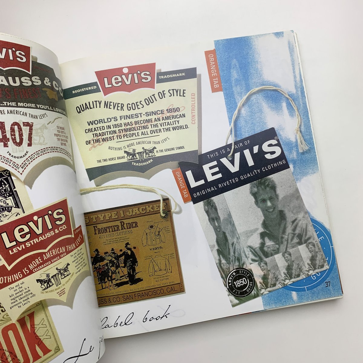 LE JEANS LABEL BOOK | 玄玄書林