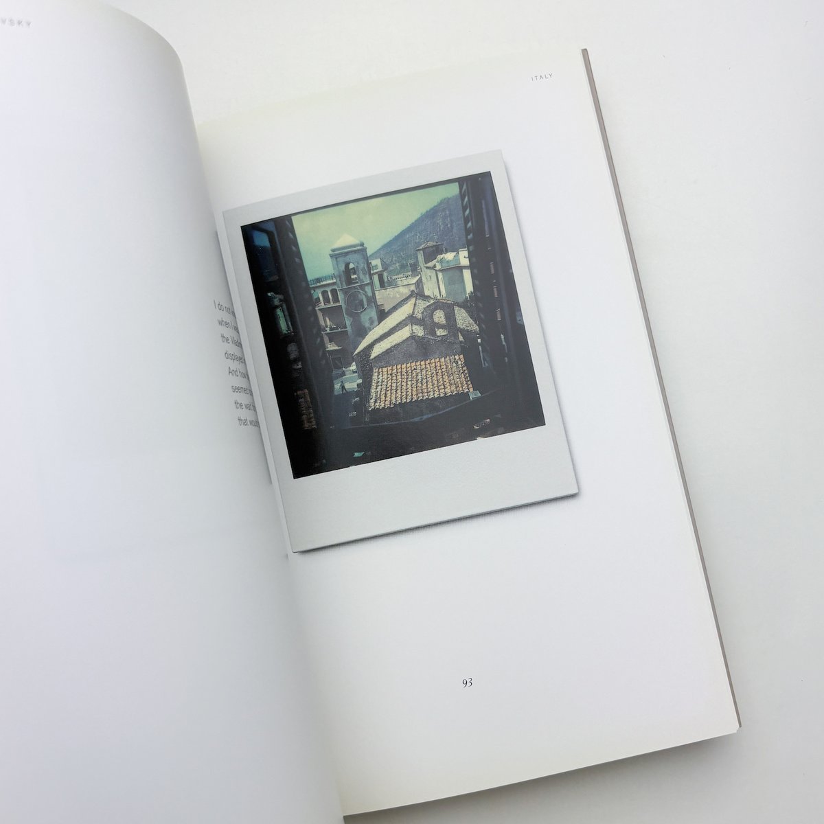 Instant Light: Tarkovsky Polaroids | 玄玄書林