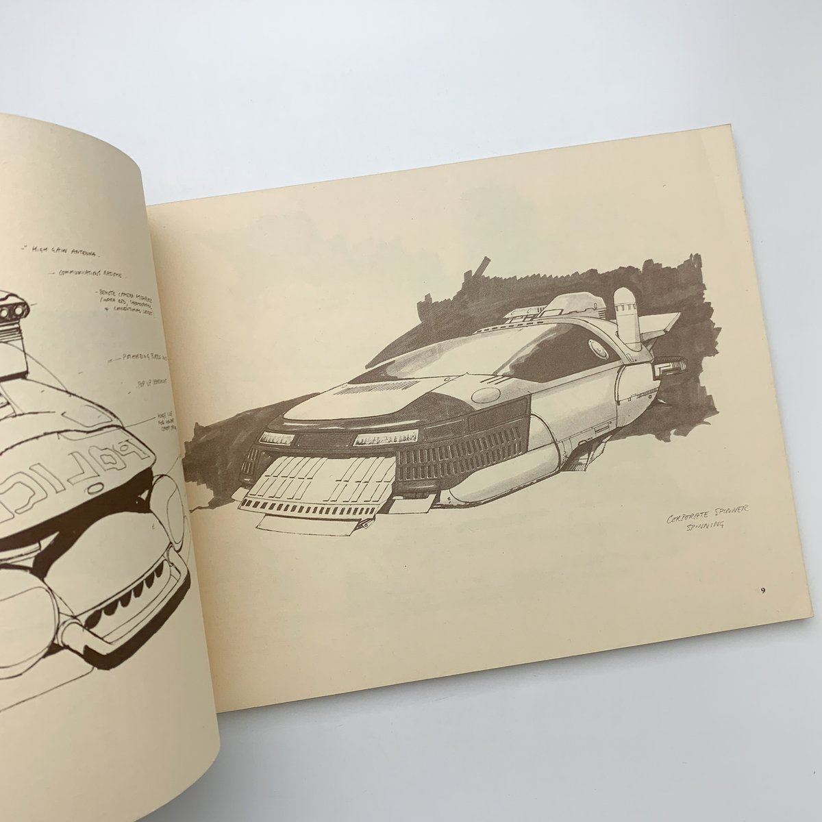 洋書 BLADE RUNNER SKETCHBOOK The Original Blade Runner Sketchbook - Featuring The Art Of