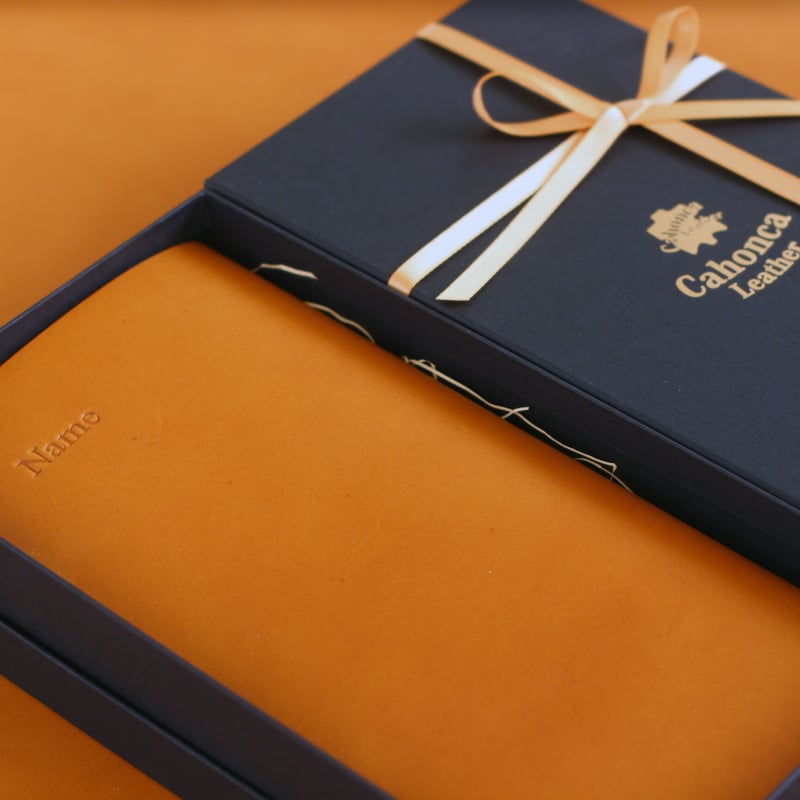 本革パスポートケース(名入れ無料) | Cahonca Leather