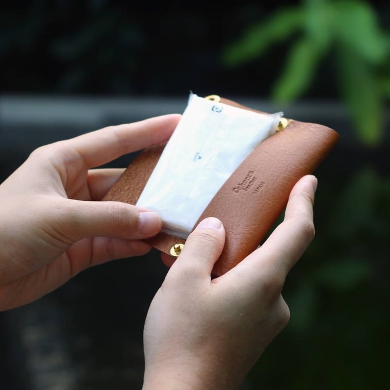 本革 ミニポケットティッシュカバー | Cahonca Leather