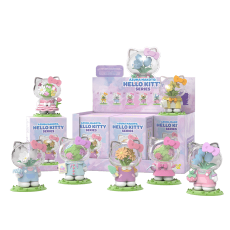 【予約販売：5月前半 お届け予定】MIGHTY JAXX サンリオ(Sanrio)「 Azuma Makoto：ハローキティと花」トレーディングフィギュア シリーズ