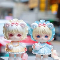 【現品販売】<展覽会限定>PINYUN DESIGNS MIMIA(ミミア)の子供時期：MIJUAN（ミケン）「一緒に帰ろう」ブリスターパック【コレクションフィギュア】(全2種類・選び可能)