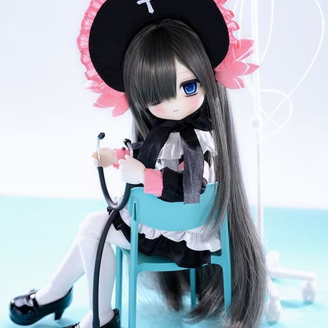 【予約販売：2025年2月以後 お届け予定】※当店限定選び特典付き※ TinyFox ウーパールーパー看護師 ルーシー(LUCY)  1/6スケールMJDドール 【フルセット】