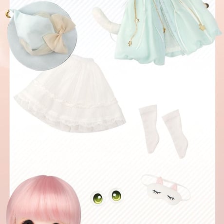 【予約販売：遅くとも11月頃 お届け予定】TinyFox 甘夢の妖精 シルメンカ 1/6スケールMJDドール 【フルセット】