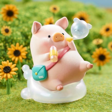 【予約販売：6月下旬～7月中旬  お届け予定】52TOYS TOYZEROPLUS × CICI’S STORY 子豚LULU 「Travel：一緒に旅行」シリーズ