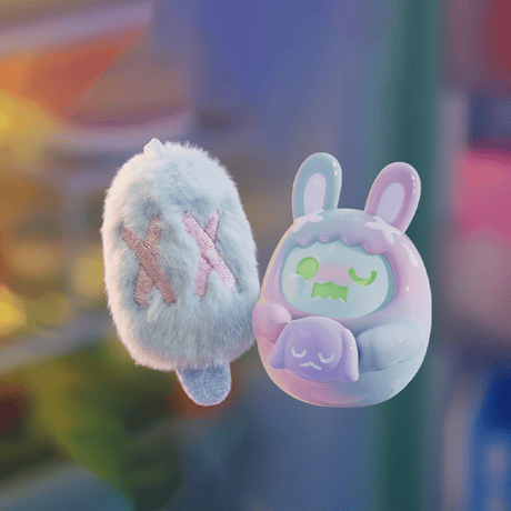【現品販売】FINDING UNICORN x Shinwoo 「HUG ME！：抱きしめて！」 ミニフィギュア＆ぬいぐるみ シリーズ