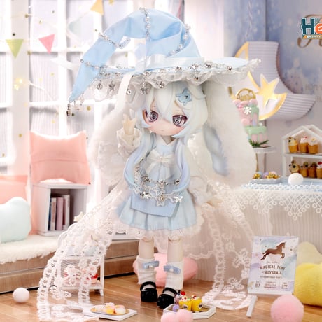 【現品販売】不可食用人形（Inedible Doll） 「月飛び時間」BJDブラインドドール シリーズ