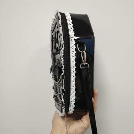 【現品販売】CHUZTING「Cooze：悪魔角」小型ドール対応 棺型ドールコレクションおでかけバッグ
