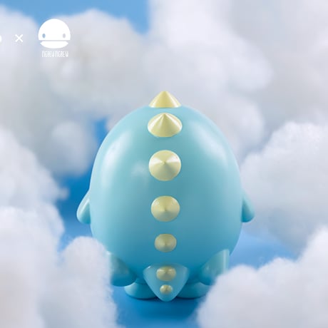 【期間限定・予約販売：7月中旬～7月下旬 お届け予定】Moriko x Pang Ngaew Little Dino【コレクションフィギュア】