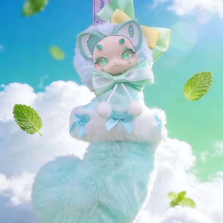 【現品販売】ODI STUDIO x Tutulong(トトリュ)  「ニャニャリュ：星願キャッチャー」ぬいぐるみチャーム シリーズ