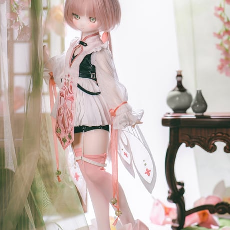 【予約販売：2024年8月以降 発送予定】<期間限定特別価格>TinyFox  MACOCOシリーズ 花幽夢 妃蘭（フェイラン）1/4スケールMJDドール 【フルセット】