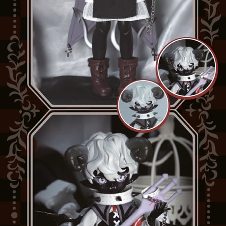 【現品販売】CHUZTING「Cooze：悪魔角」1/8スケール BJDブラインドドールシリーズ