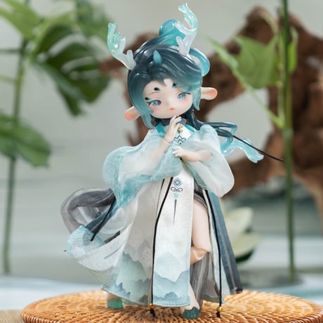 【現品販売】PENNY'S BOX 秋日限定特別仕様「ANTU(アンティーユ)：呦呦鹿鳴 ：丹青」BJD単品ドール フルセット 【アクションフィギュア】