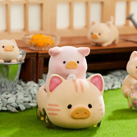 【予約販売：7月下旬～8月中旬 お届け予定】52TOYS TOYZEROPLUS × CICI’S STORY 子豚LULU 「Caturday：猫との暮らし」シリーズ