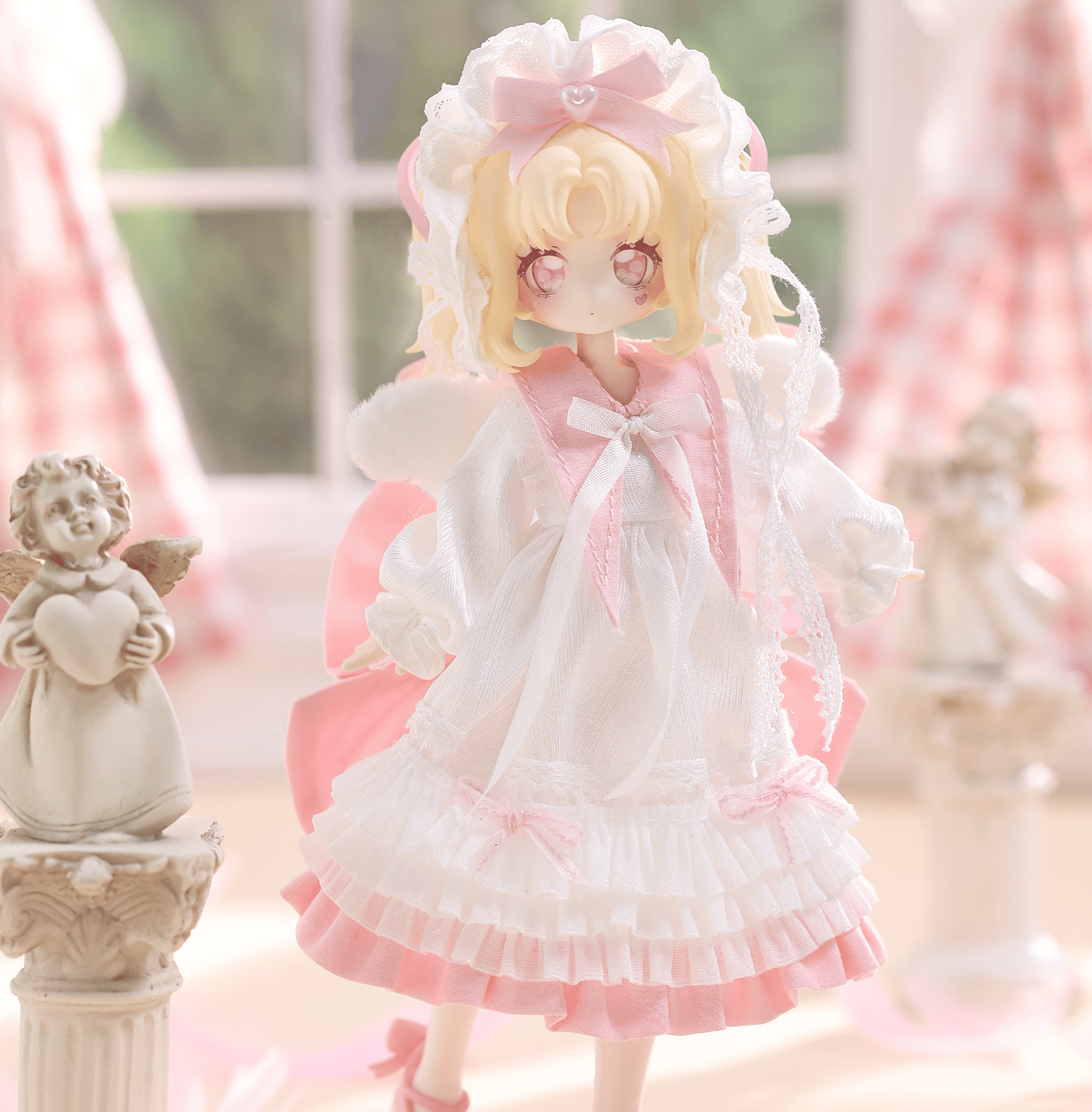 ☆希少☆１点もの☆アンティーク毛皮ぬいぐるみ３体セット original