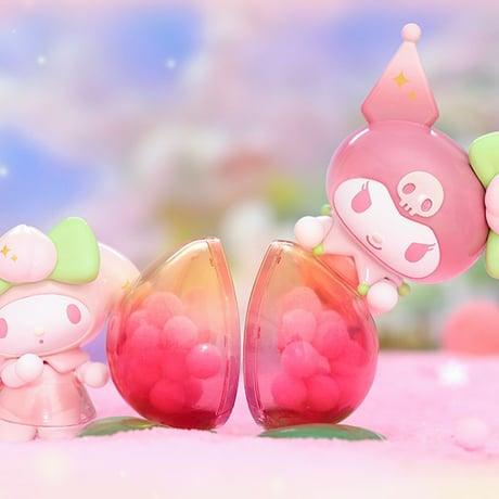 【予約販売：1月上旬～1月下旬  お届け予定】TOPTOY x サンリオ(SANRIO)「サンリオキャラクターズ ：元気モモ楽園」シリーズ