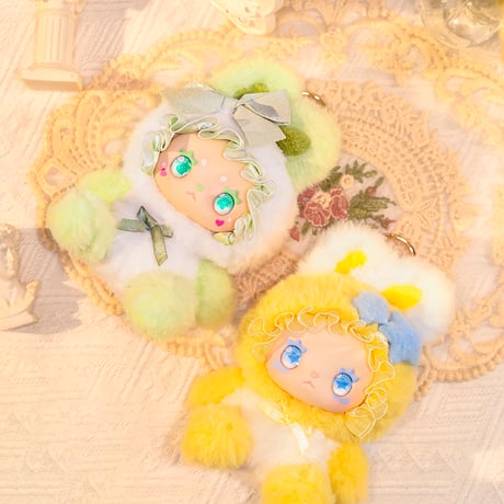 【予約販売：6月後半 お届け予定】MJ STUDIO EMMA (エマ) 「Lovely EMMA：バニー連盟」ぬいぐるみ シリーズ