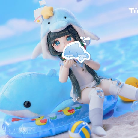 【予約販売：2024年11月～2025年1月以後 お届け予定】＜当店限定特典付け＞TinyFox イルカ ドーピー 1/6スケールMJDドール 【フルセット】