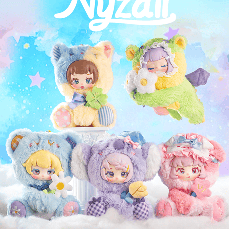【現品販売】 SIMONTOYS Nyzaii（ににちゃん）「眠れる花園」 ぬいぐるみシリーズ