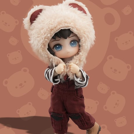 【現品販売】<先着特典付け>KEMO XII CJD ノンスケール ドール 熊吉(くまきち)ちゃん【アクションフィギュア】