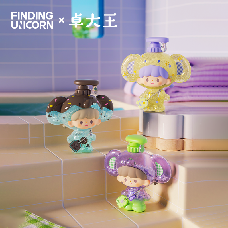 現品販売】FINDING UNICORN x 卓大王 「Bubble Bath：お風呂大好