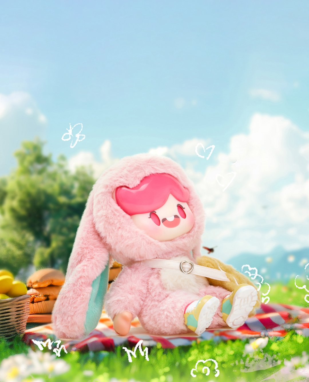 超級元気工場 PINKOO Studio ぬいぐるみ　シリーズ2 シークレット 現品販売】超級元気工場 PINKOO Studio 「ADOU ：Colorful Life